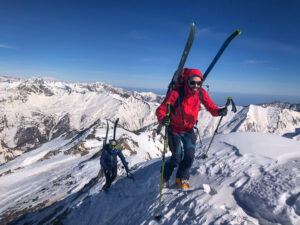 Queyras Pic Ségure ski de randonnée ski de rando Ristolas Abriès