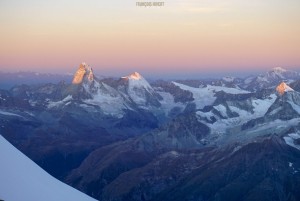 Traversée Taschorn Dom Suisse Valais alpinisme escalade