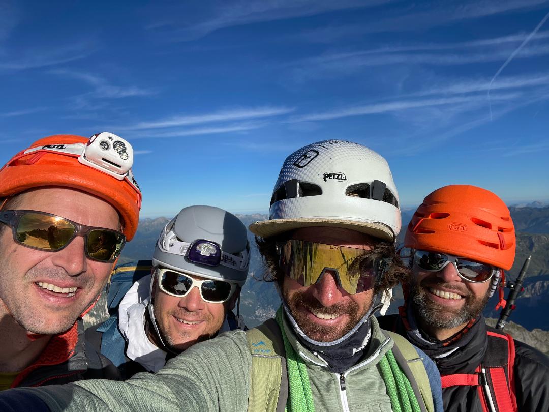 Vanoise alpinisme escalade Grand Bec refuge Plan des Gouilles glacier Troquairou Becca Motta Becquetta