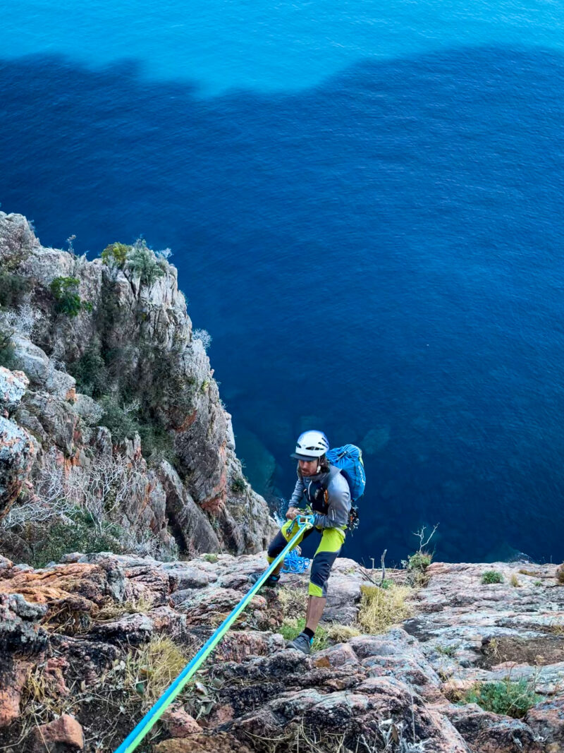 Corse Porto escalade Climbing ambata du melu montagne Cosica Piana