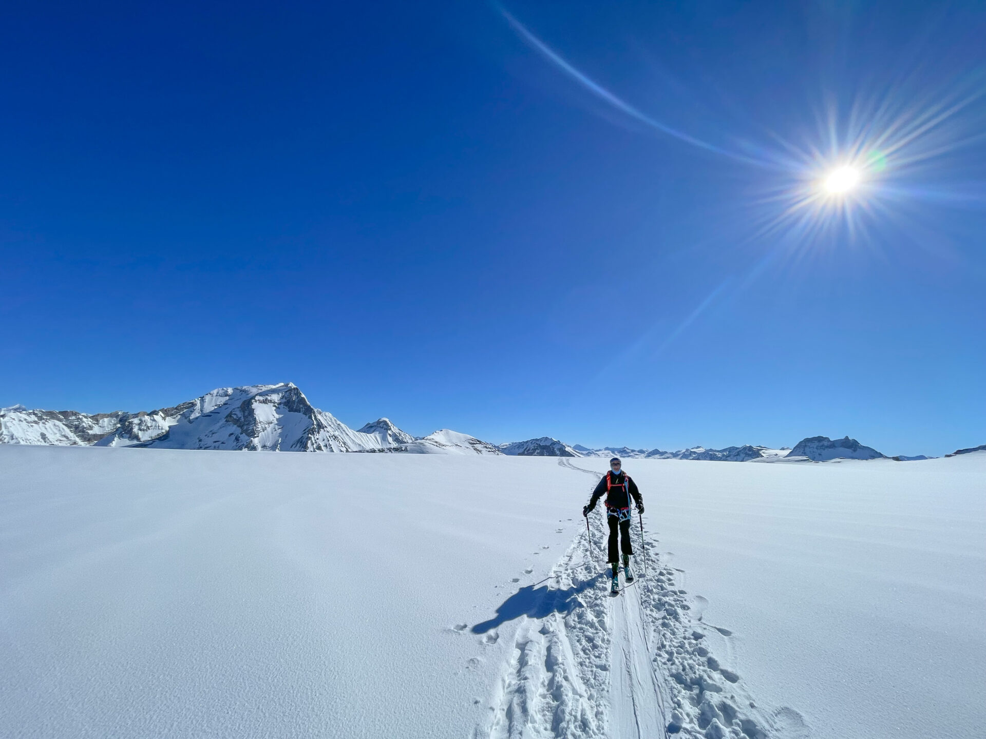 Vanoise ski de randonnée alpinisme traversée des glacier alpes du nord