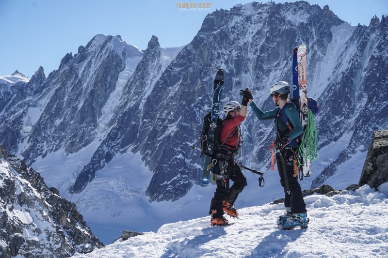 col Passon ski randonnée Mont Blanc Argentière