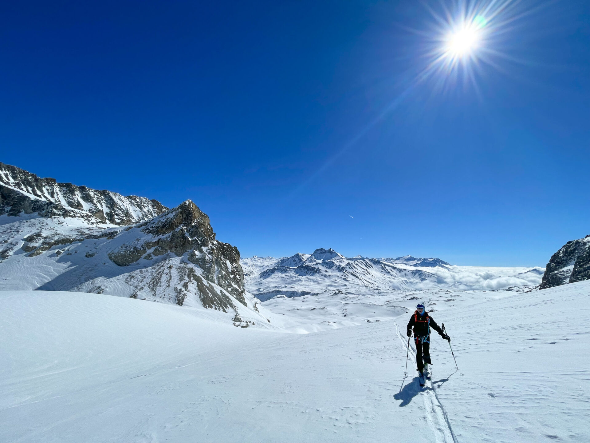 Vanoise ski de randonnée alpinisme traversée des glacier alpes du nord