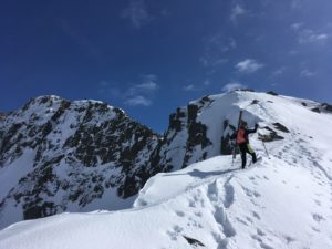 Grand Mont arête nord ski de randonnée Beaufortain