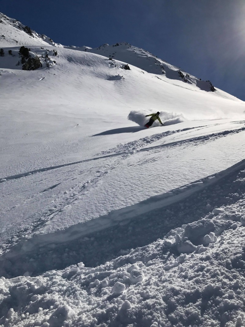 Freeski Beaufortain Arêches freeride hors piste