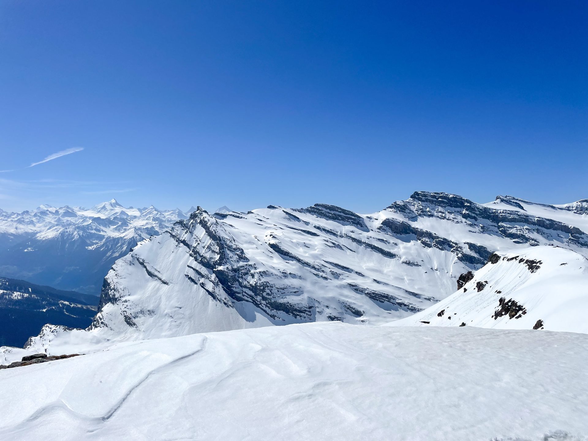 Raid à ski Wildstrubel ski de randonnée Oberland Alpes Suisse Laukerbad Adelboden