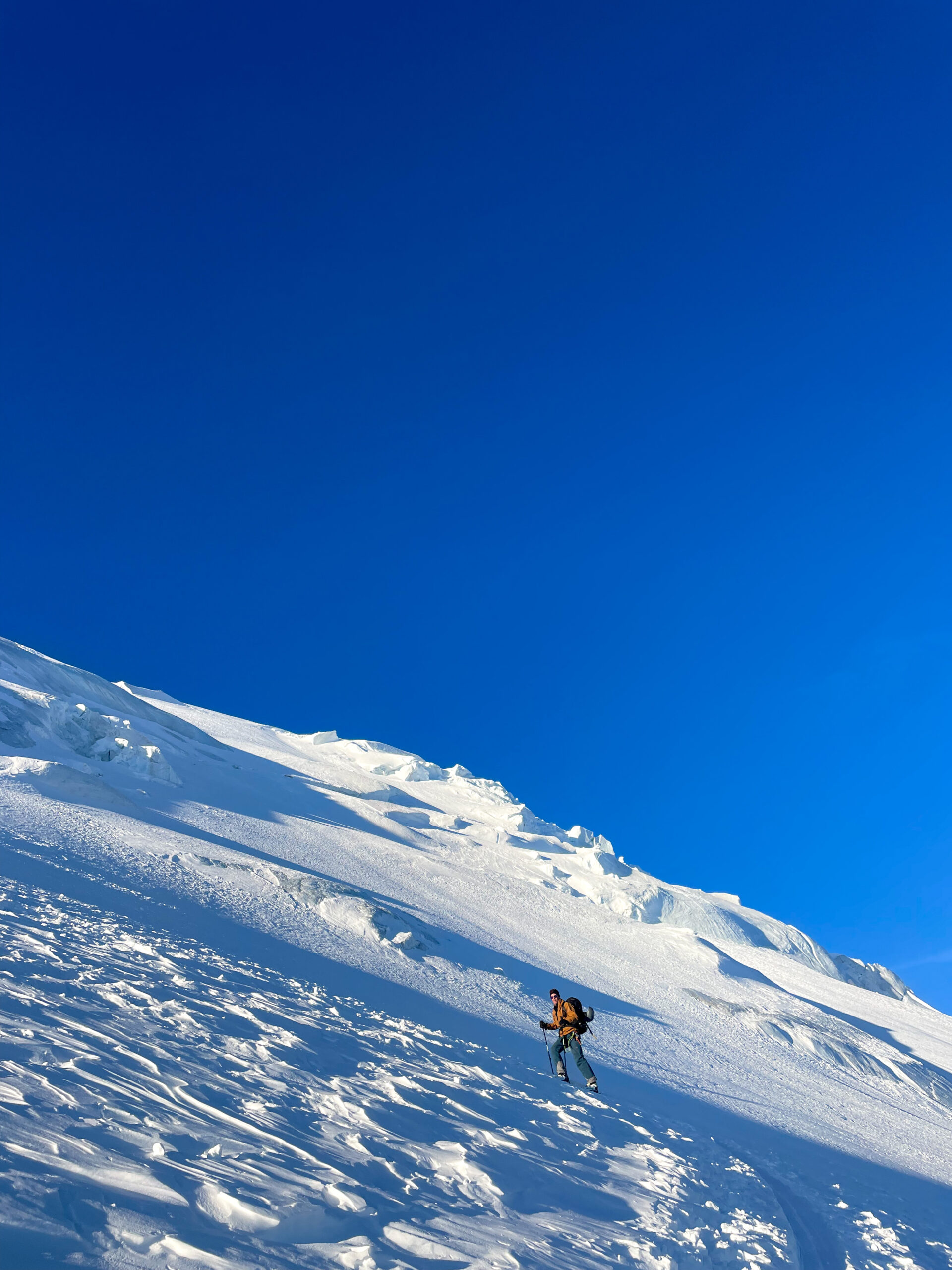 alpinisme ski randonnée Mont Blanc Chamonix Dôme Gouter arête nord Bosses refuge Grands Mulets glacier Bosson face nord Vallot