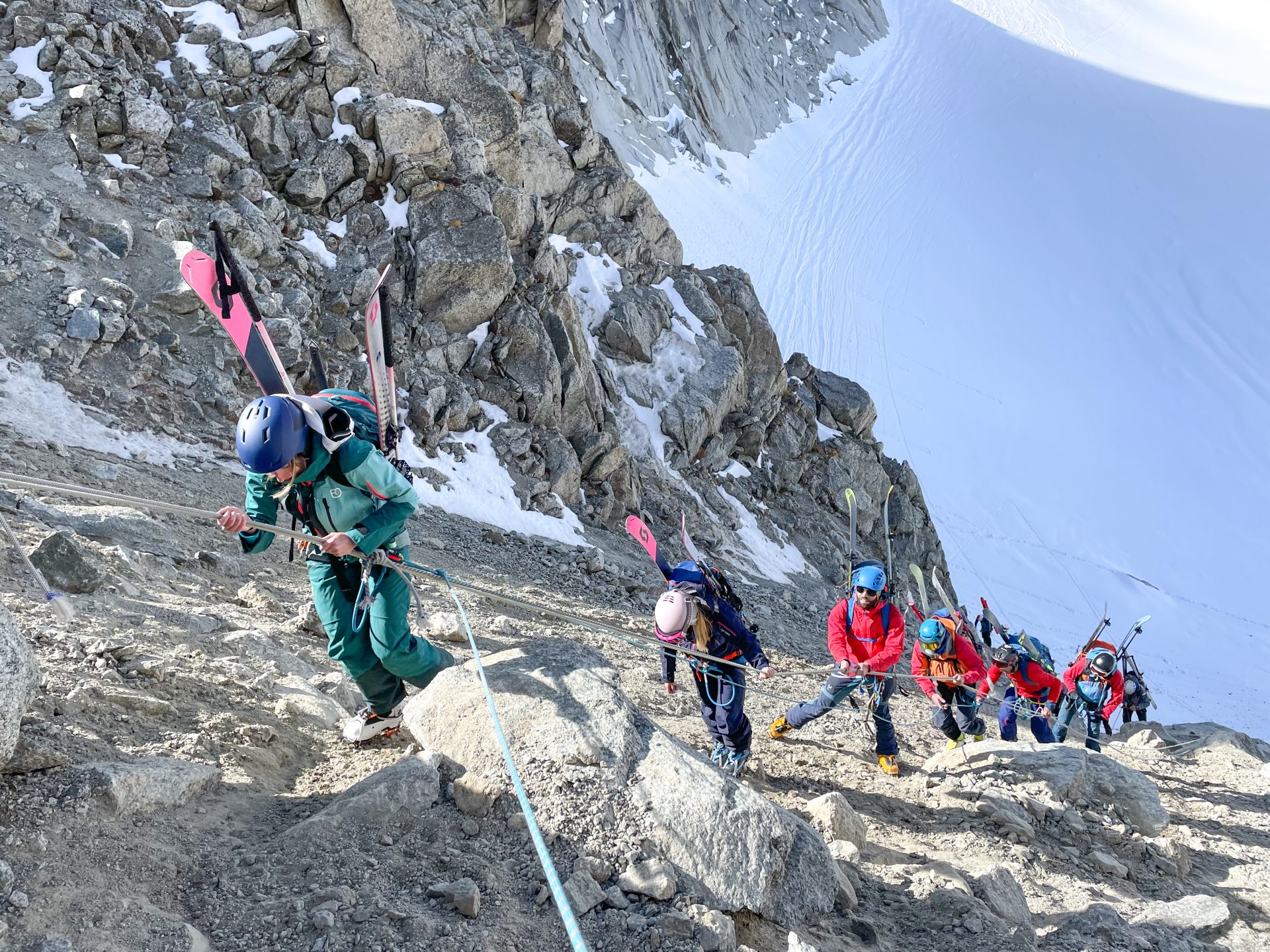 Chamonix Zermatt raid à ski Alpes Suisse Italie ski rando alpinisme Mont Blanc Valais