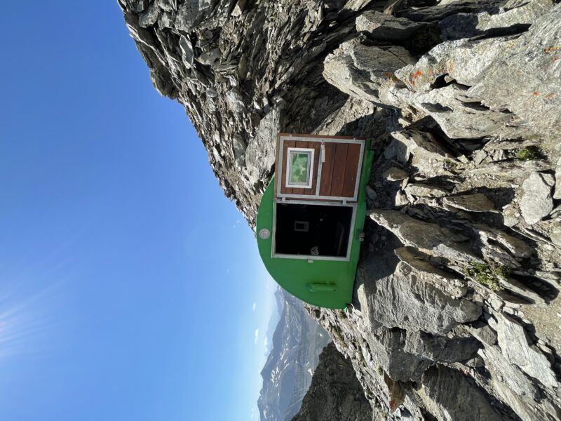 Alpinisme aiguille des Glaciers arête sud est petite Kuffner glacier des Glaciers bivouac Estelette glacier Estelette Lée Blanche