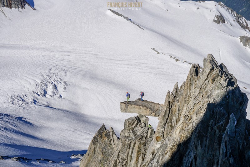 Arête Table aiguille Tour alpinisme Mont Blanc