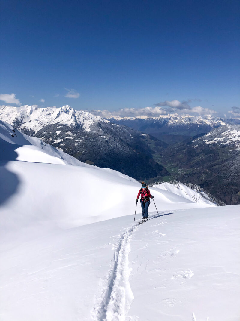 Beaufortain Croix d'Outray montagne Outray ski de rando ski de randonnée splitboard Arêches Beaufort