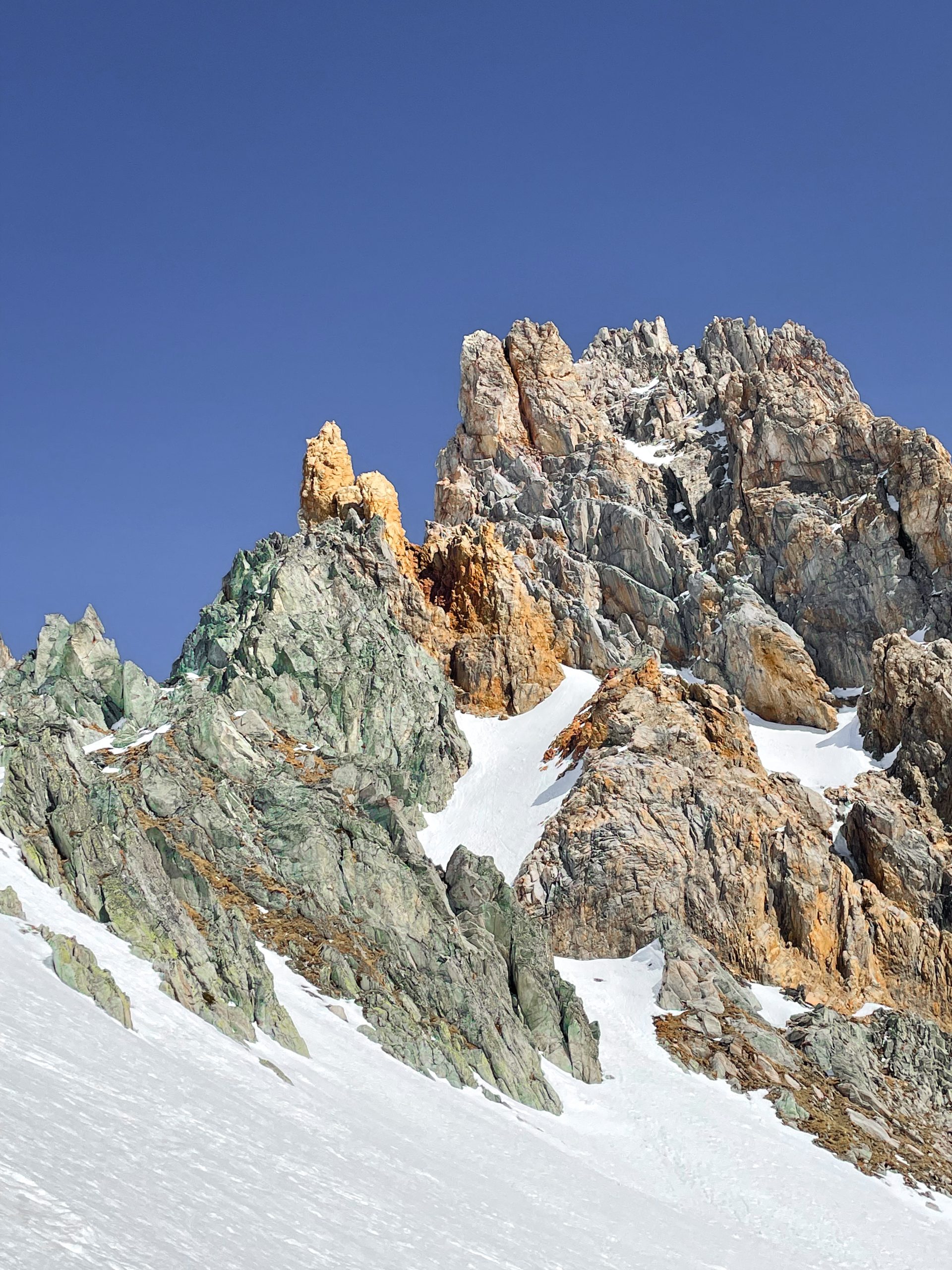 Beaufortain ski de randonnée alpinisme couloir refuge Presset aiguille de la Nova