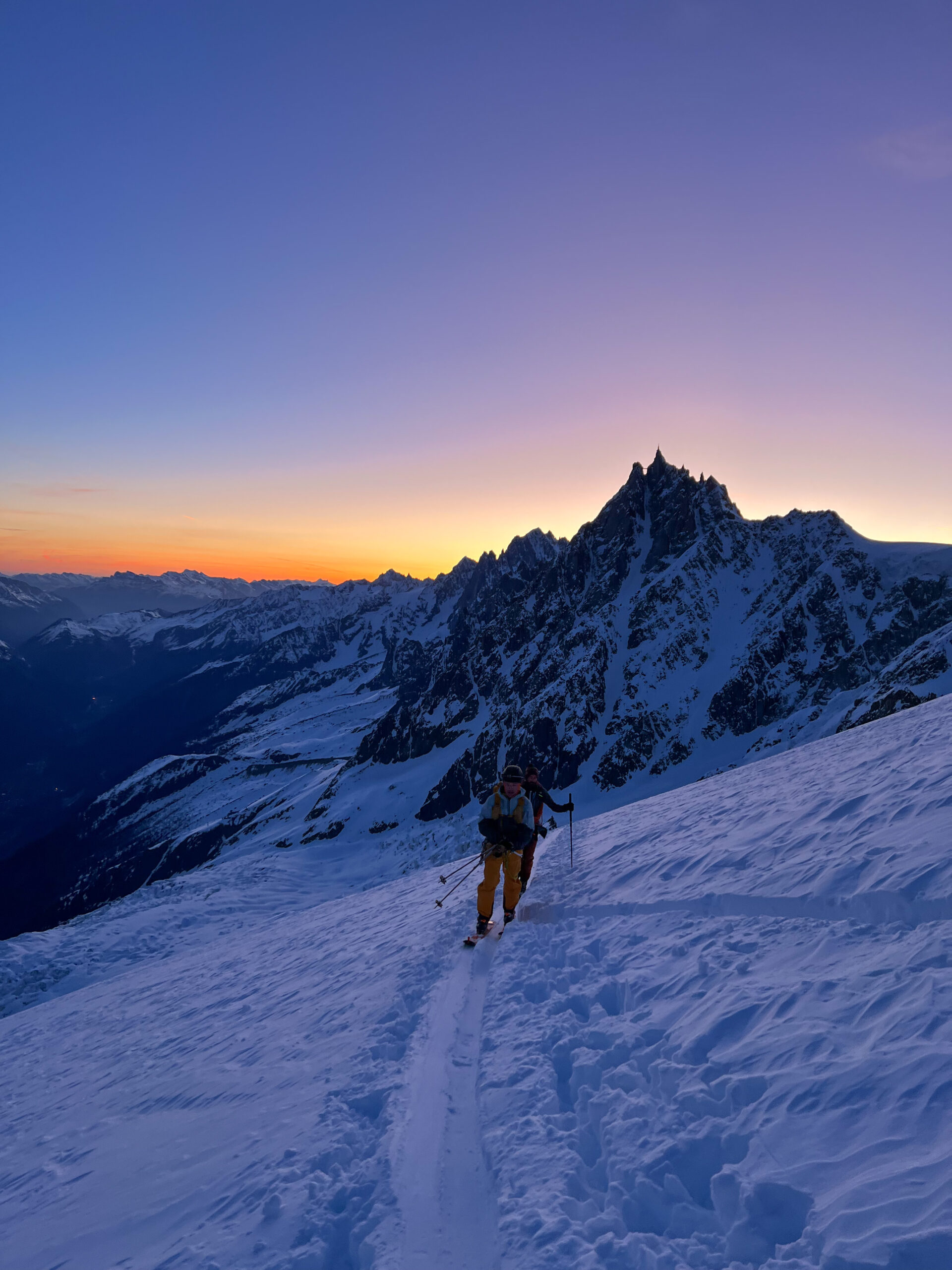 alpinisme ski randonnée Mont Blanc Chamonix Dôme Gouter arête nord Bosses refuge Grands Mulets glacier Bosson face nord Vallot