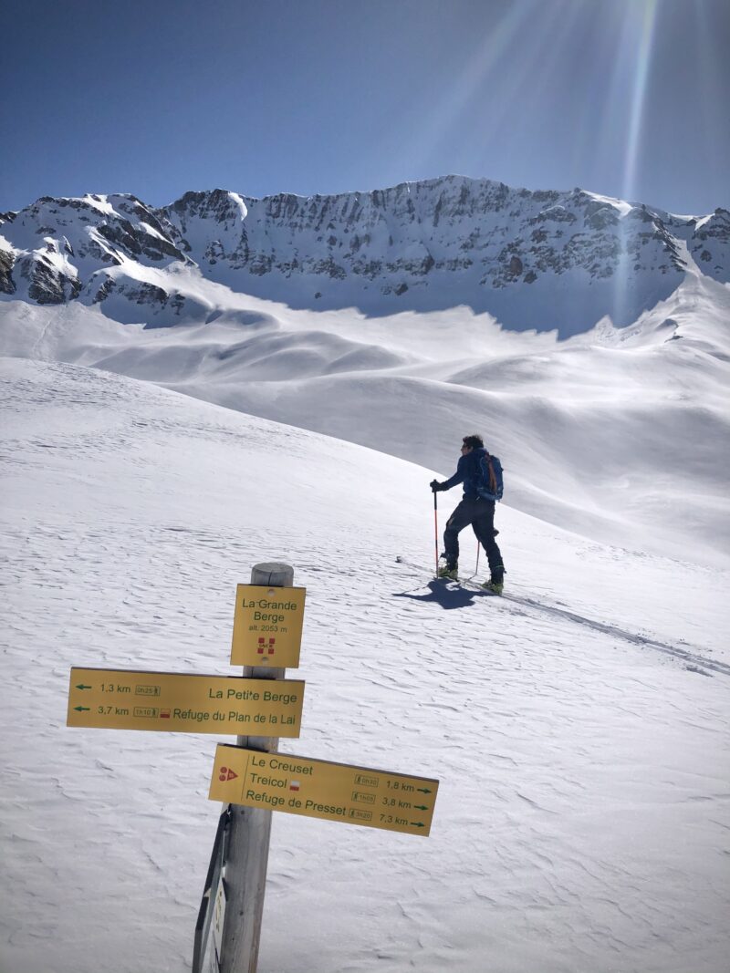 Pointe d'Arpire Beaufortain ski pente raide ski de rando ski de randonnée Arêches Beaufort Roselend ouverture steep ski skiing