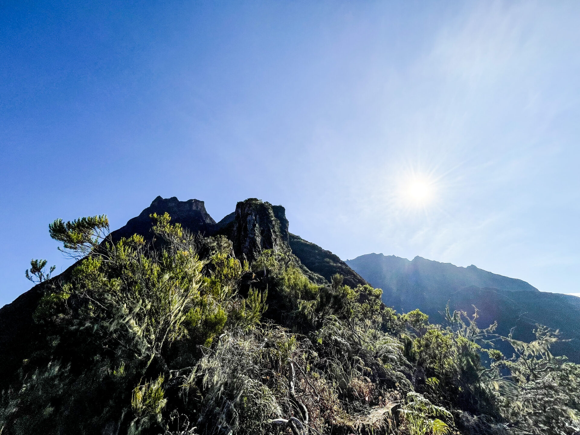 Traversée des 3 Salazes Cilaos Réunion escalade alpinisme climb climbing Mafate