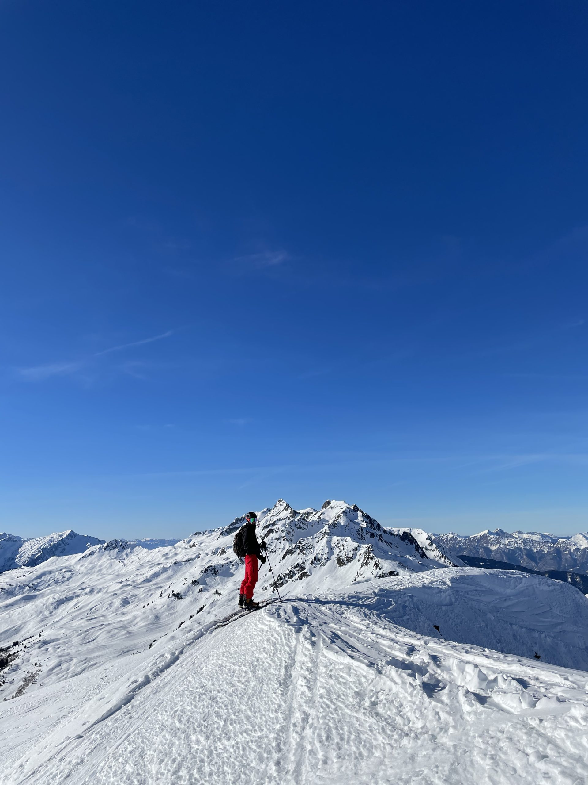 Beaufortain ski de randonnée ski touring ski alpinisme Riondet Saint Guérin