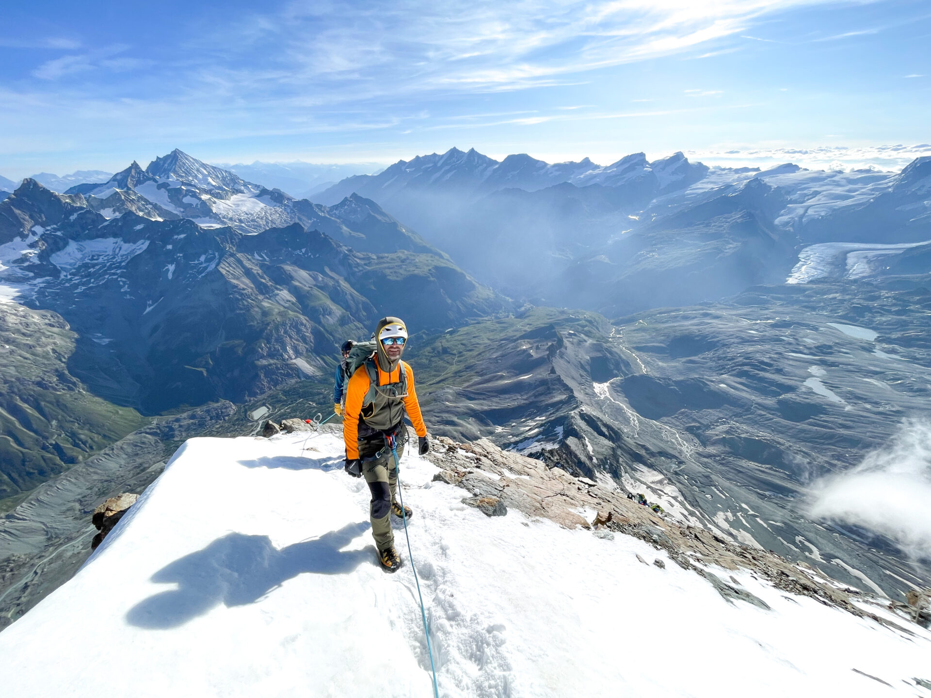 alpinisme escalade Cervin Hornli Zermatt Matterhorn Cervino Valais Suisse alpes Hornlihutte