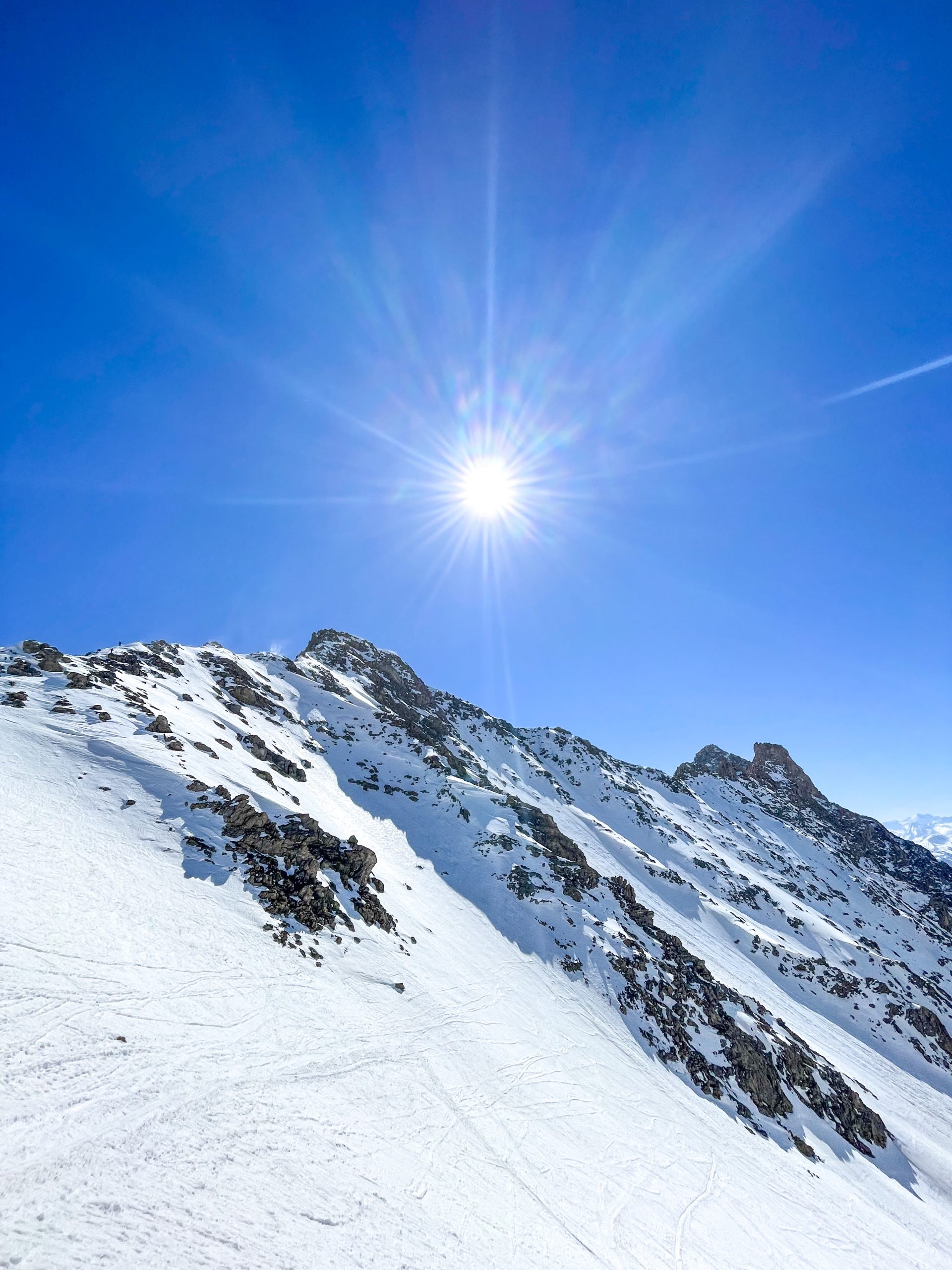 Beaufortain ski de randonnée alpinisme couloir refuge Presset aiguille de la Nova