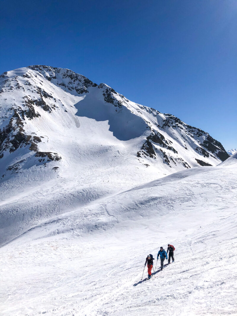 Pointe du Dard arête est Beaufortain ski de rando ski de randonnée