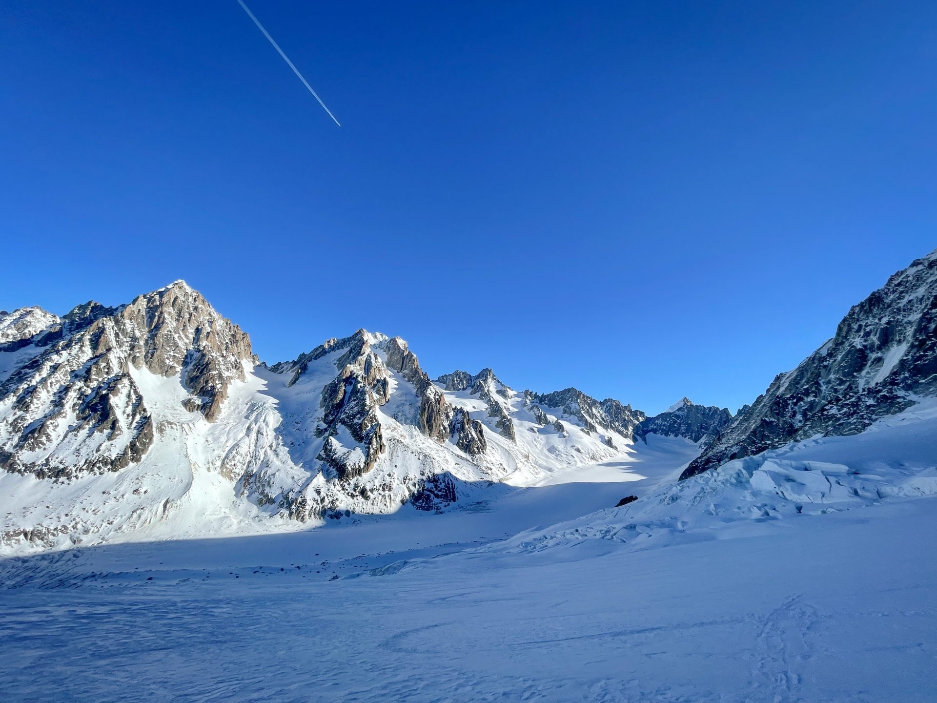 Grand Montet glacier Argentière Chamonix Mont Blanc ski randonnée alpinisme