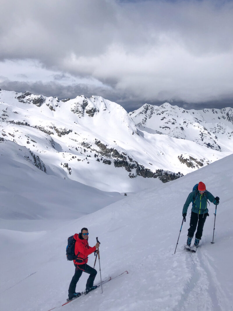 Ski de randonnée ski de rando Grand Mont Beaufortain Arêches Beaufort col de la Forclaz refuge de l'Alpage