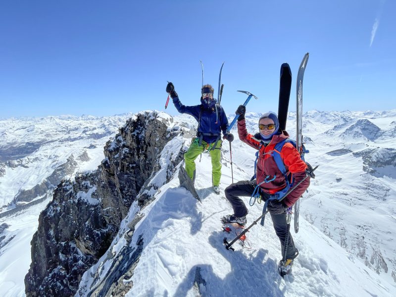 ski randonnée alpinisme Vanoise Grande Casse Grands Couloirs refuge col de la Vanoise Pralognan Alpes