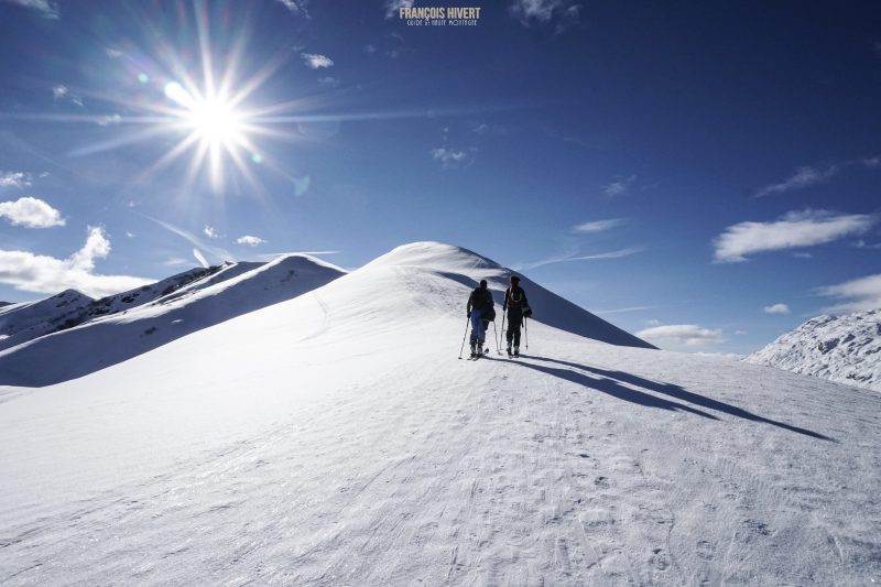 Acrays Roche Parstire ski randonnée Beaufortain