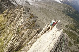 Frête des Charmoz alpinisme Mont Blanc escalade