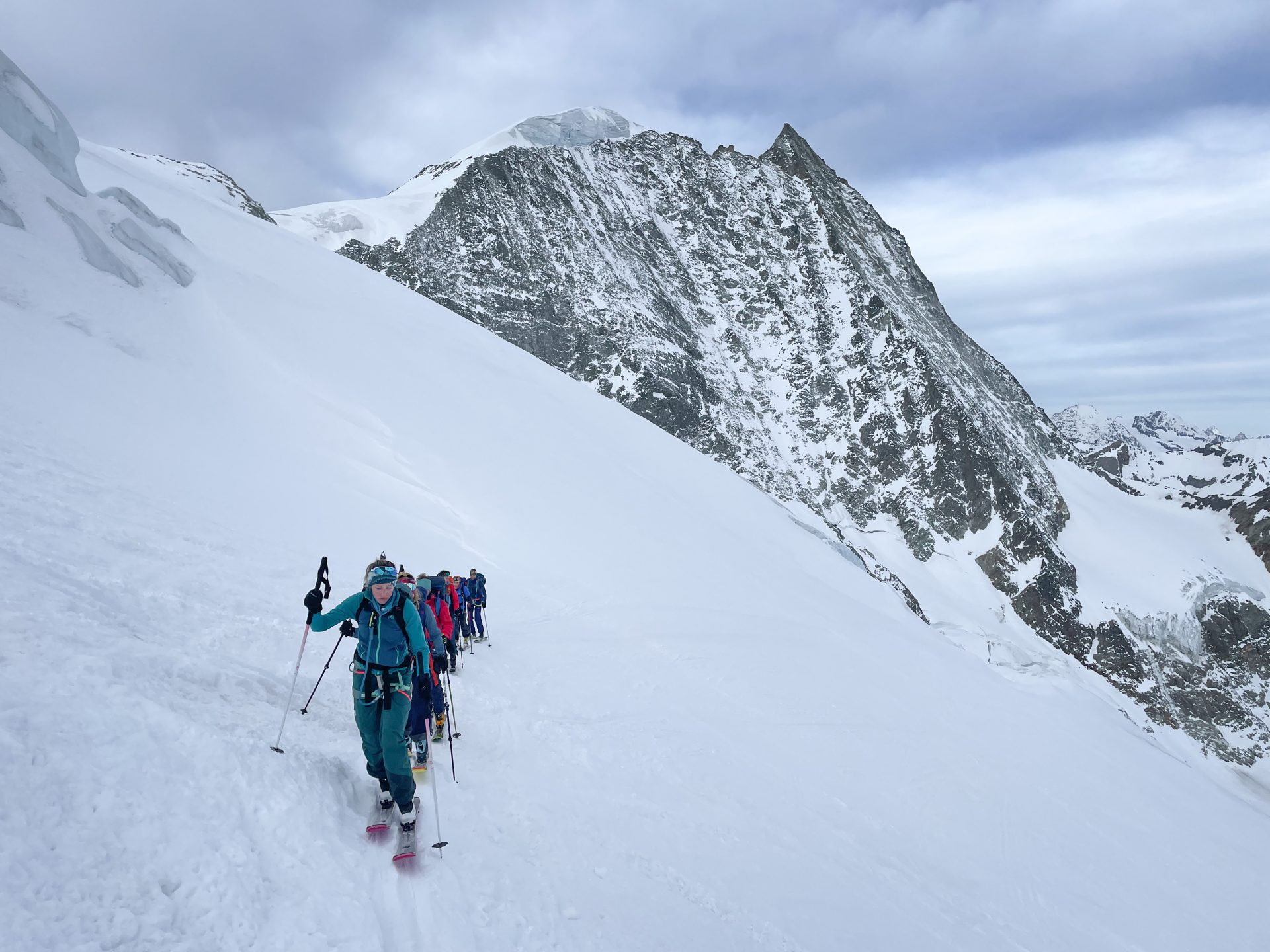 Chamonix Zermatt raid à ski Alpes Suisse Italie ski rando alpinisme Mont Blanc Valais