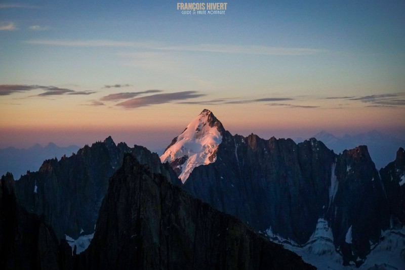 Arête Charlet Straton Flèche Rousse aiguille Argentière Mont Blanc escalade alpinisme