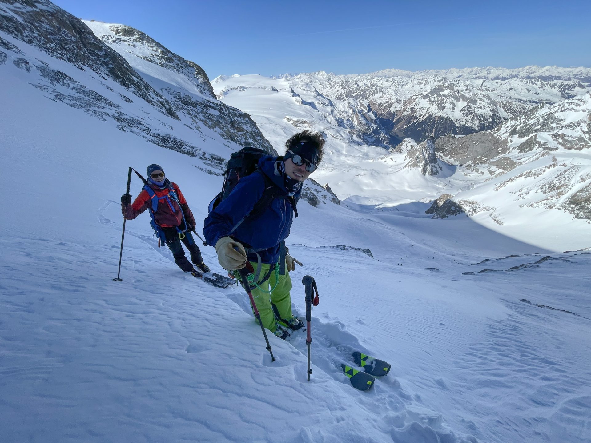 ski randonnée alpinisme Vanoise Grande Casse Grands Couloirs refuge col de la Vanoise Pralognan Alpes