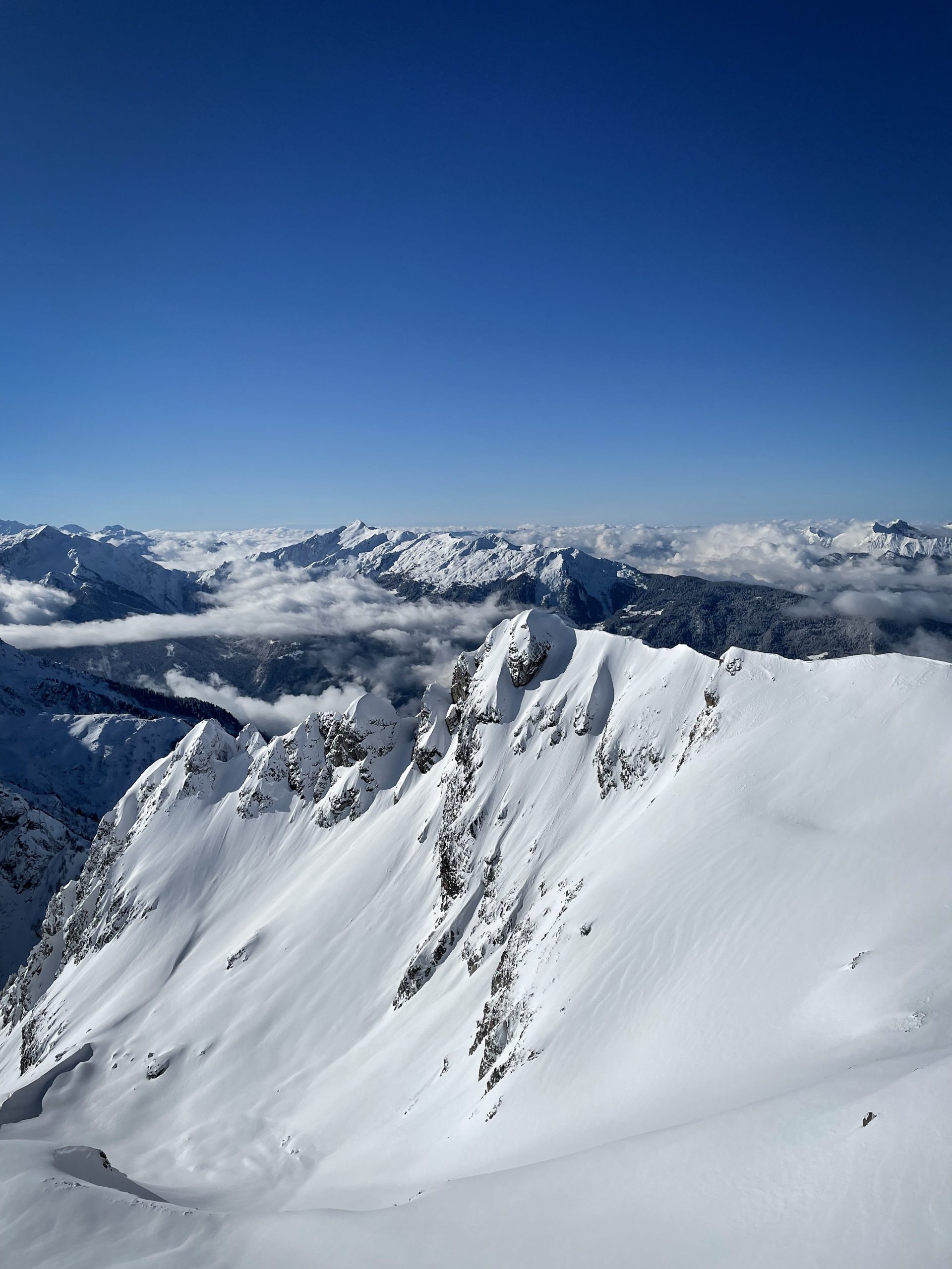 Beaufortain ski randonnée splitboard Arêches pointe du Dard poudreuse