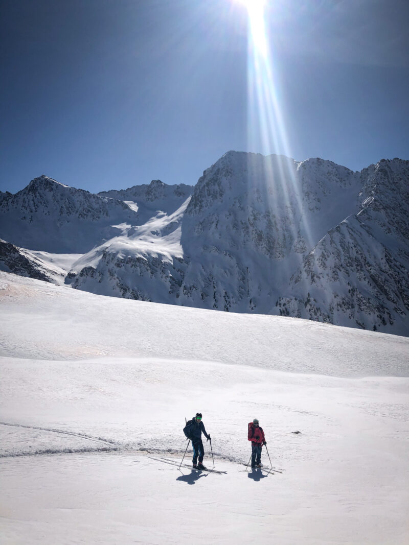 Queyras Pic Ségure ski de randonnée ski de rando Ristolas Abriès