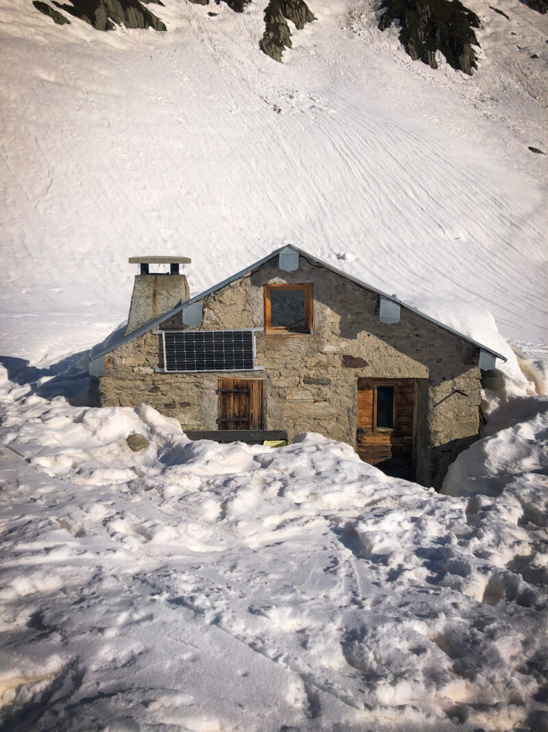 Beaufortain ski de rando ski de randonnée pente raide Grand Mont Comborsier