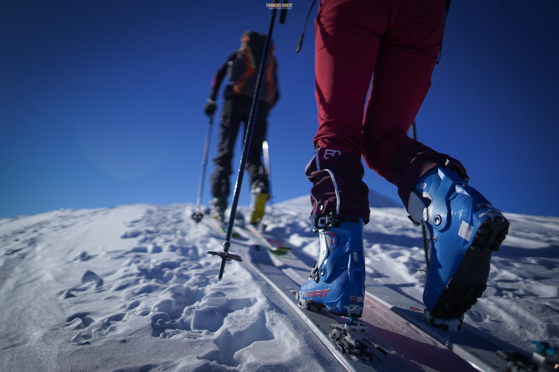 Beaufortain ski de randonnée pointe du Dard ski touring guide de haute montagne Grand Mont