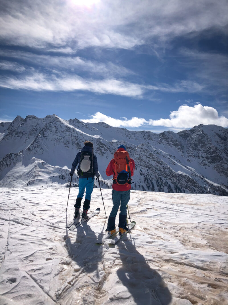 Queyras Pic Château Renard ski de randonnée ski de rando Saint Véran Fontgillarde