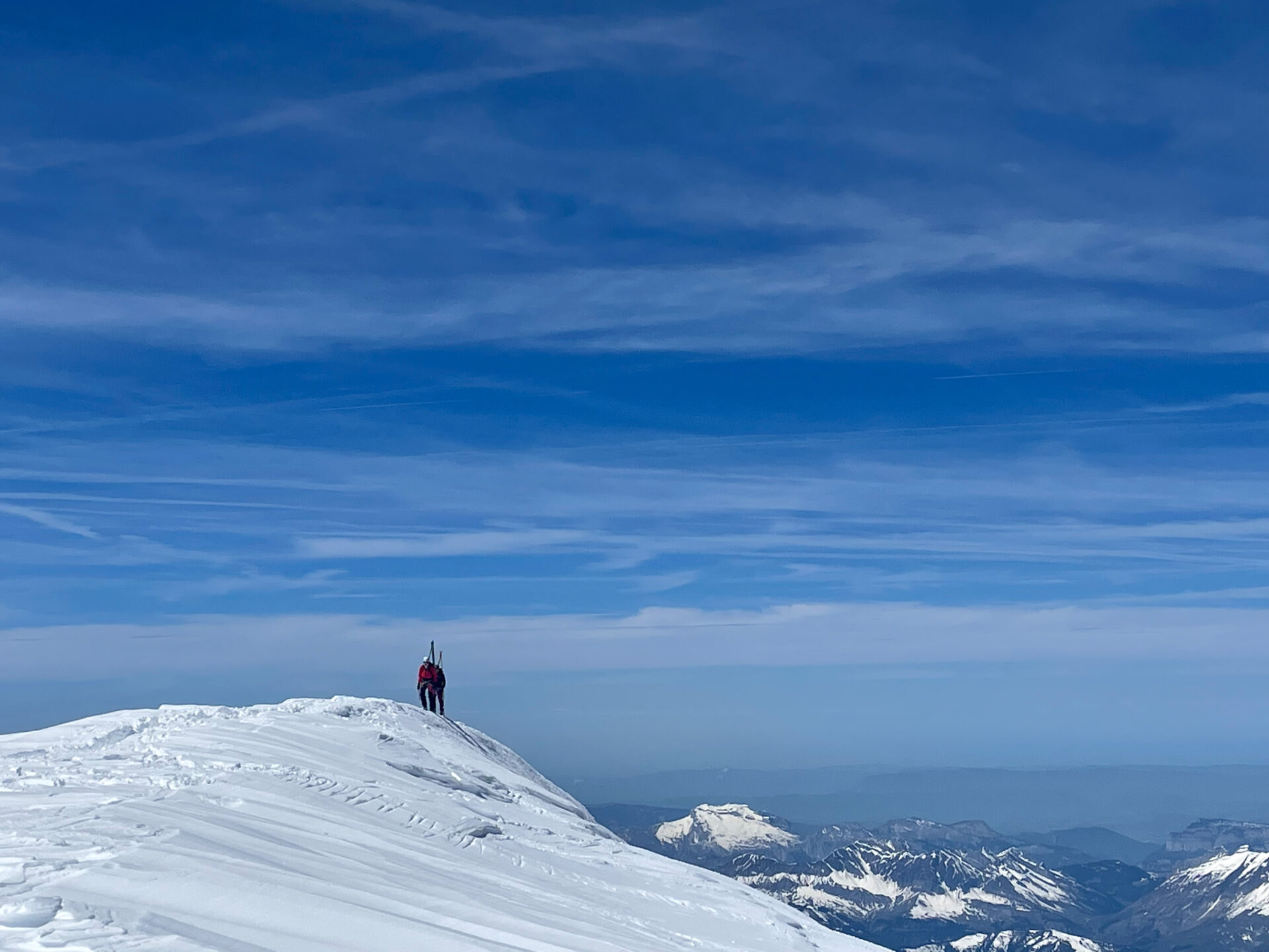 alpinisme ski randonnée Mont Blanc Chamonix Dôme Gouter arête nord Bosses refuge Grands Mulets glacier Bosson face nord Vallot