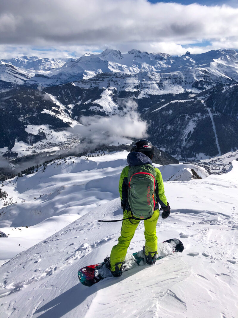 Ski de randonnée legette du Mirantin Plan Villard Beaufortain Arêches Beaufort