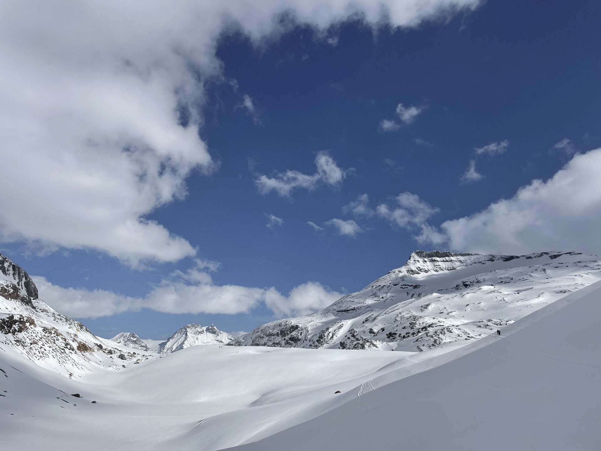 ski randonnée alpinisme Vanoise Grande Casse Grands Couloirs refuge col de la Vanoise Pralognan Alpes