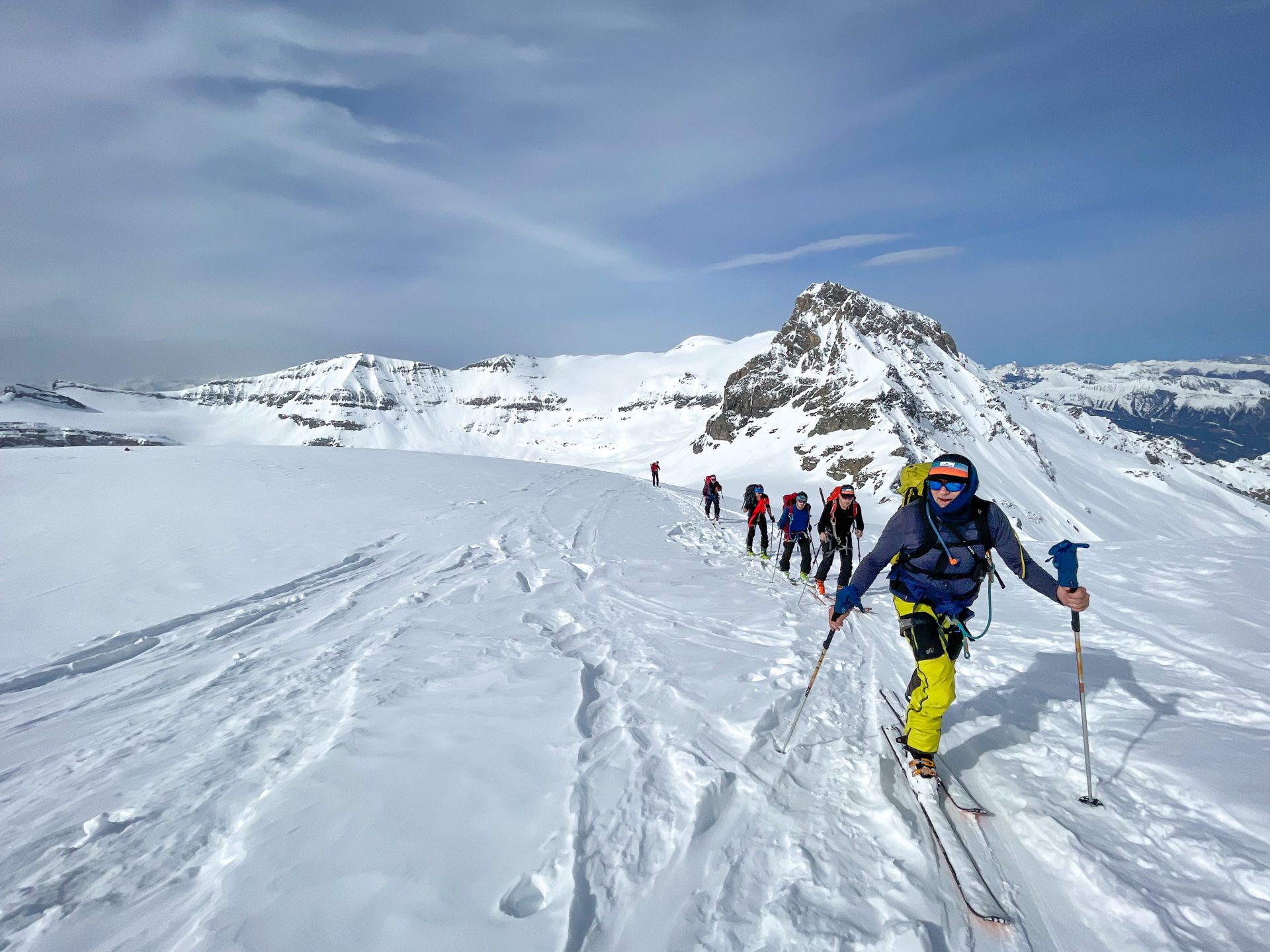 Raid à ski Wildstrubel ski de randonnée Oberland Alpes Suisse Laukerbad Adelboden