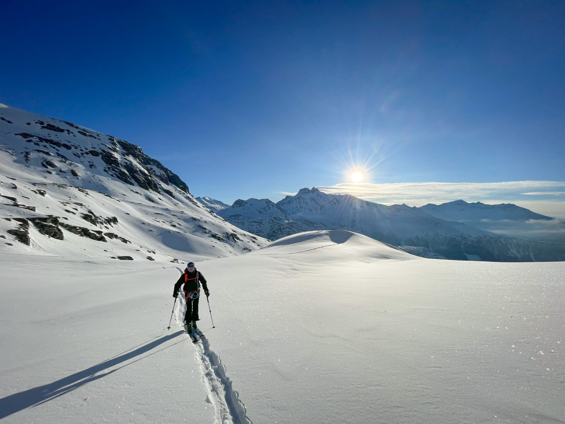 Vanoise ski de randonnée alpinisme traversée des glacier alpes du nord