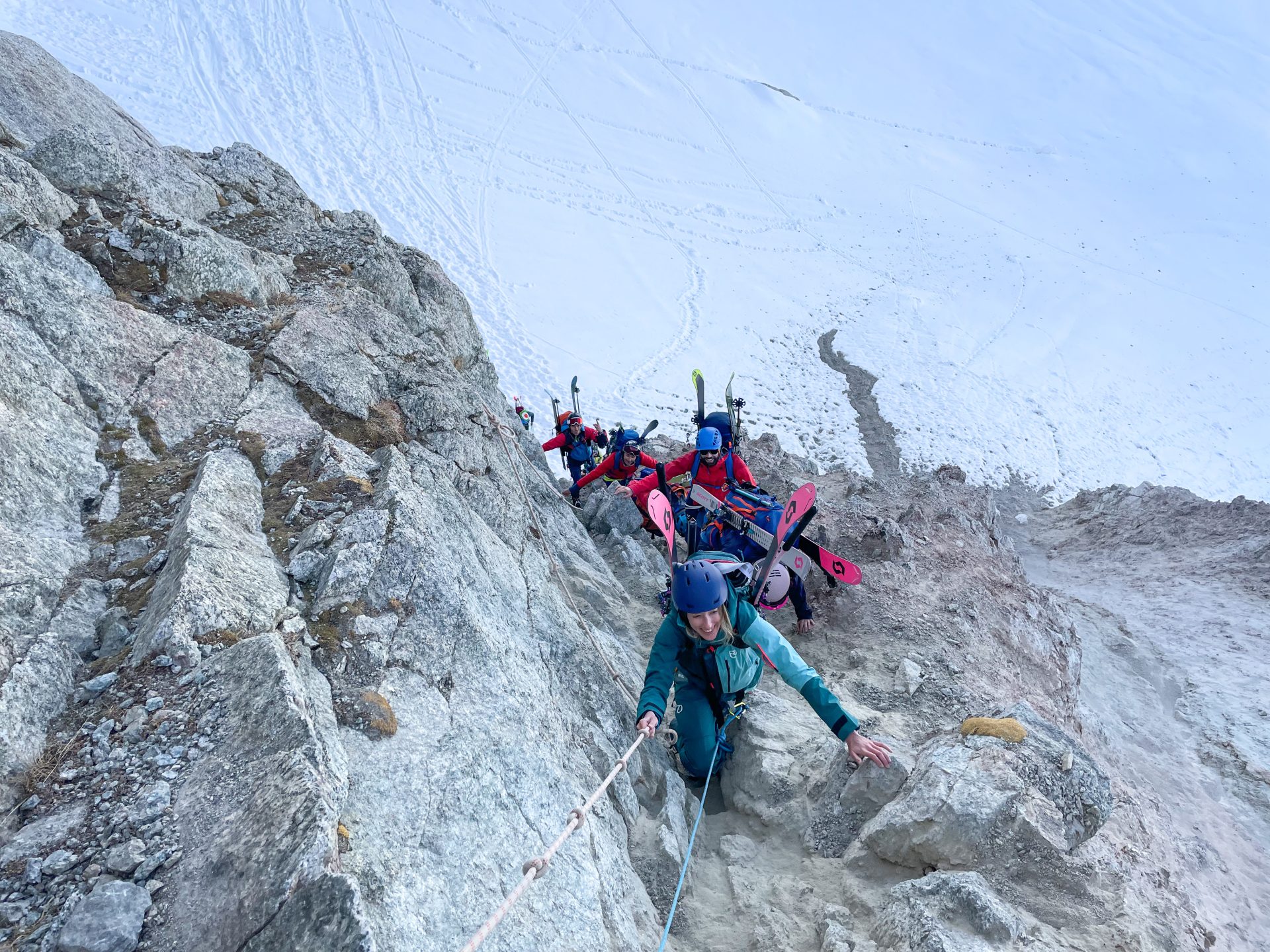 Chamonix Zermatt raid à ski Alpes Suisse Italie ski rando alpinisme Mont Blanc Valais