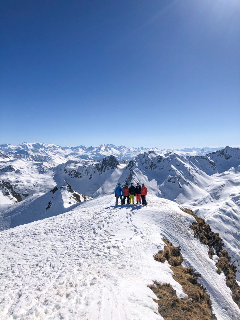 Pointe du Dard arête est Beaufortain ski de rando ski de randonnée