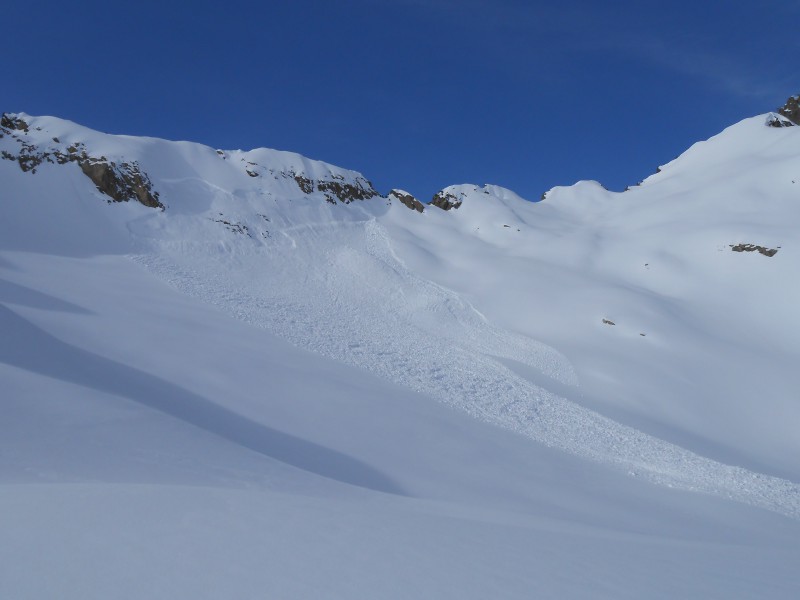 Avalanche col des Dards