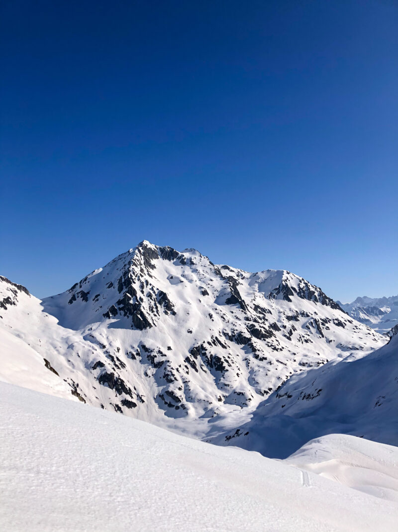 Beaufortain ski de rando ski de randonnée pente raide Grand Mont Comborsier