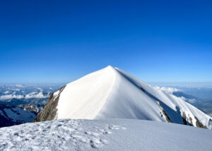 alpinisme Dôme Miage Bérangère traversée Tré La Tête Mont Blanc refuge Conscrits glacier