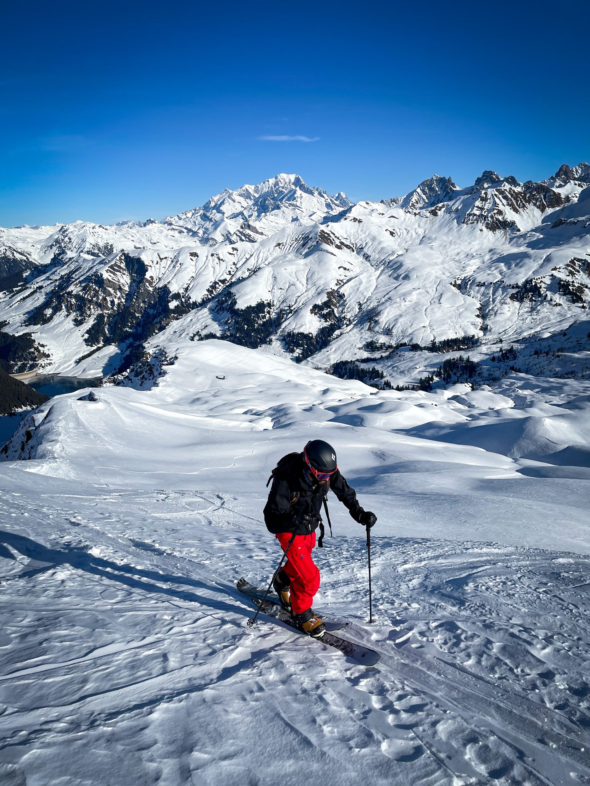 Beaufortain ski de randonnée ski touring ski alpinisme Riondet Saint Guérin