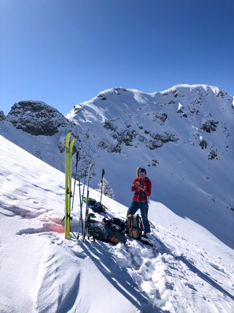 Beaufortain Croix d'Outray montagne Outray ski de rando ski de randonnée splitboard Arêches Beaufort