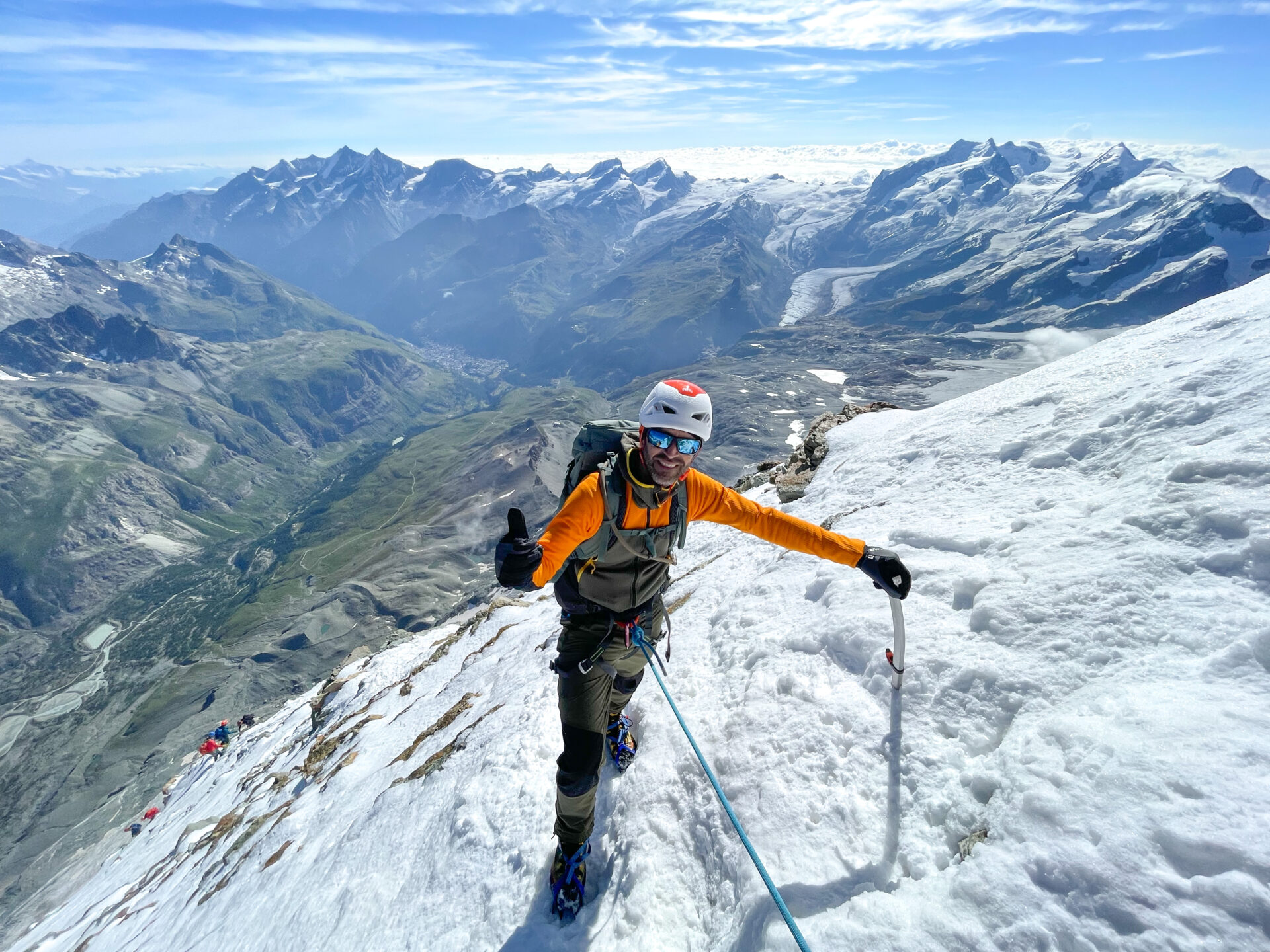 alpinisme escalade Cervin Hornli Zermatt Matterhorn Cervino Valais Suisse alpes Hornlihutte