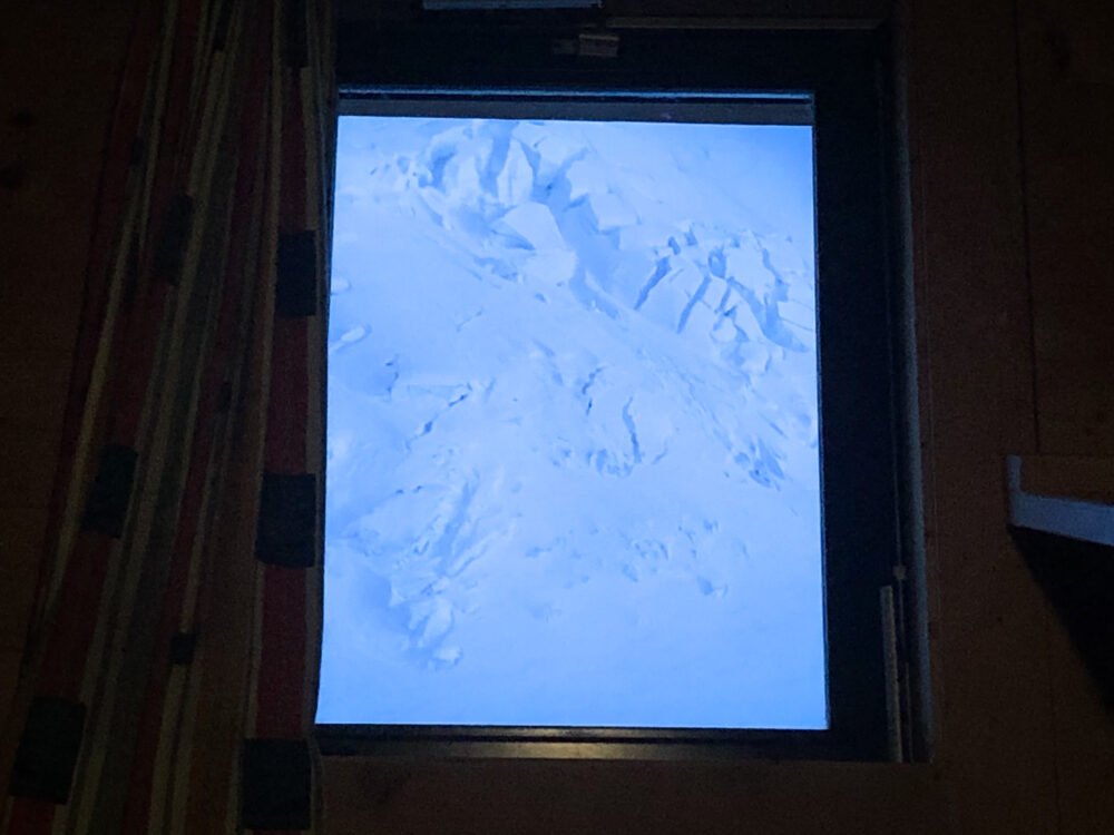 Ski alpinisme ski de rando sécurité glacier refuge Argentière Mont Blanc crevasse safe